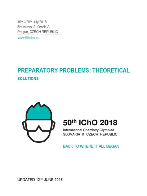 50 IChO 2018 .